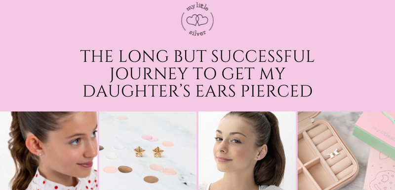 The Long but successful Journey to get my daughters ears pierced blog title.