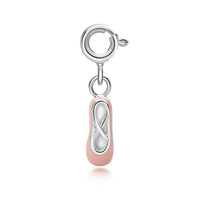 Dance Charm - Ballet shoe charm - Ballerina jewellery
