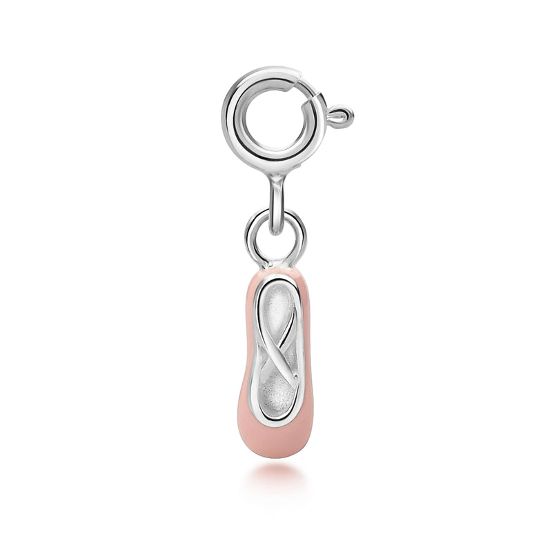 Dance Charm - Ballet shoe charm - Ballerina jewellery