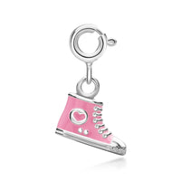 Children's High-Top Shoe Pink Charm