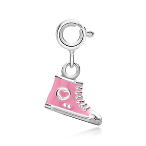 Children's High-Top Shoe Pink Charm