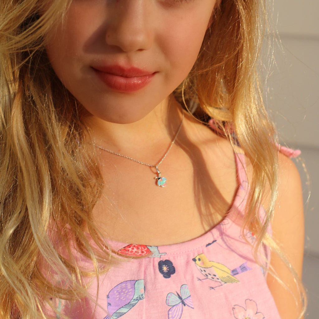 Bumble Bee Pendant - Sterling Silver
