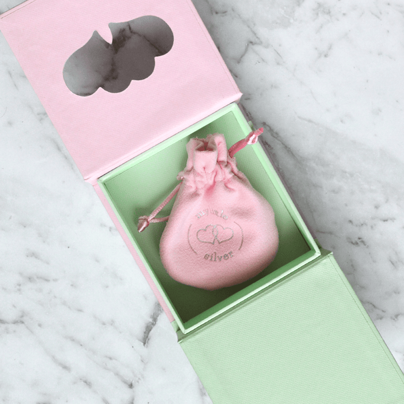Children's jewellery gift box - polishing jewellery cloth