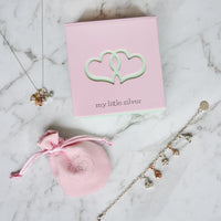 Flower Necklace Rose Gold Jewellery Gift Box