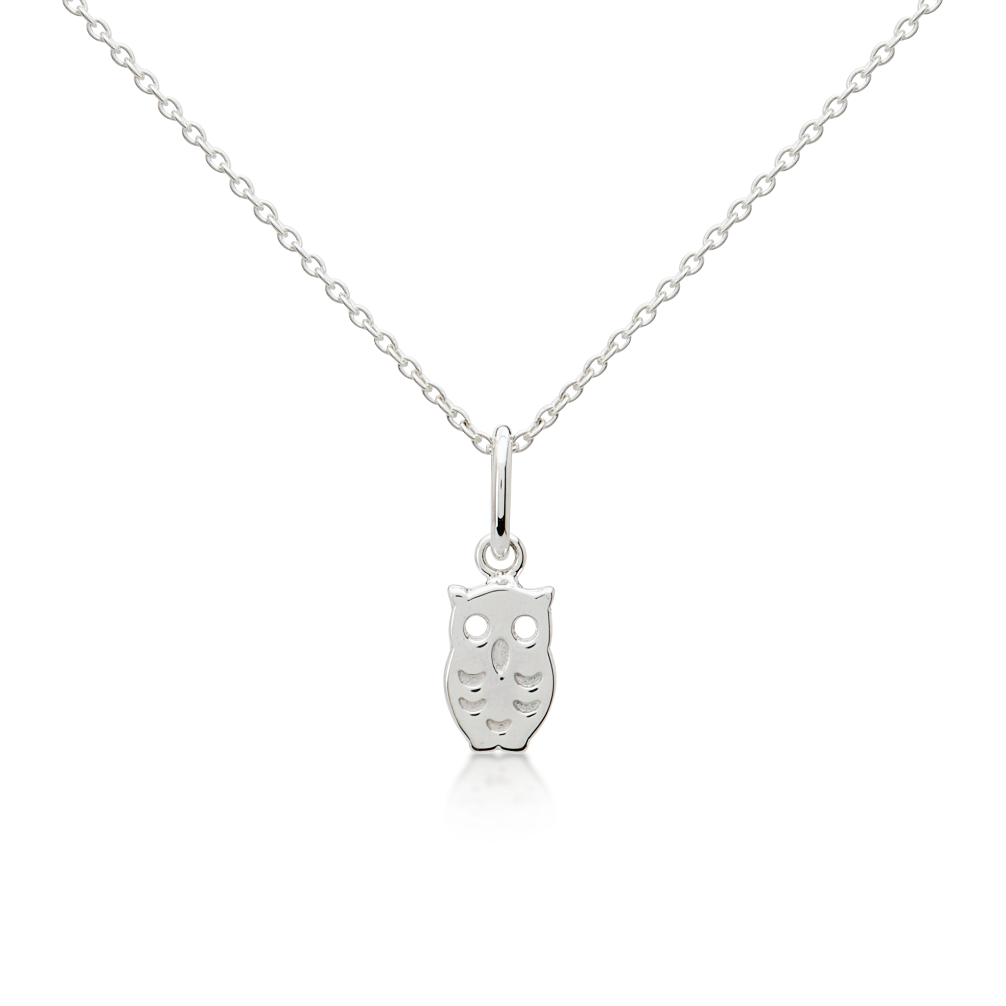 Small owl necklace hotsell