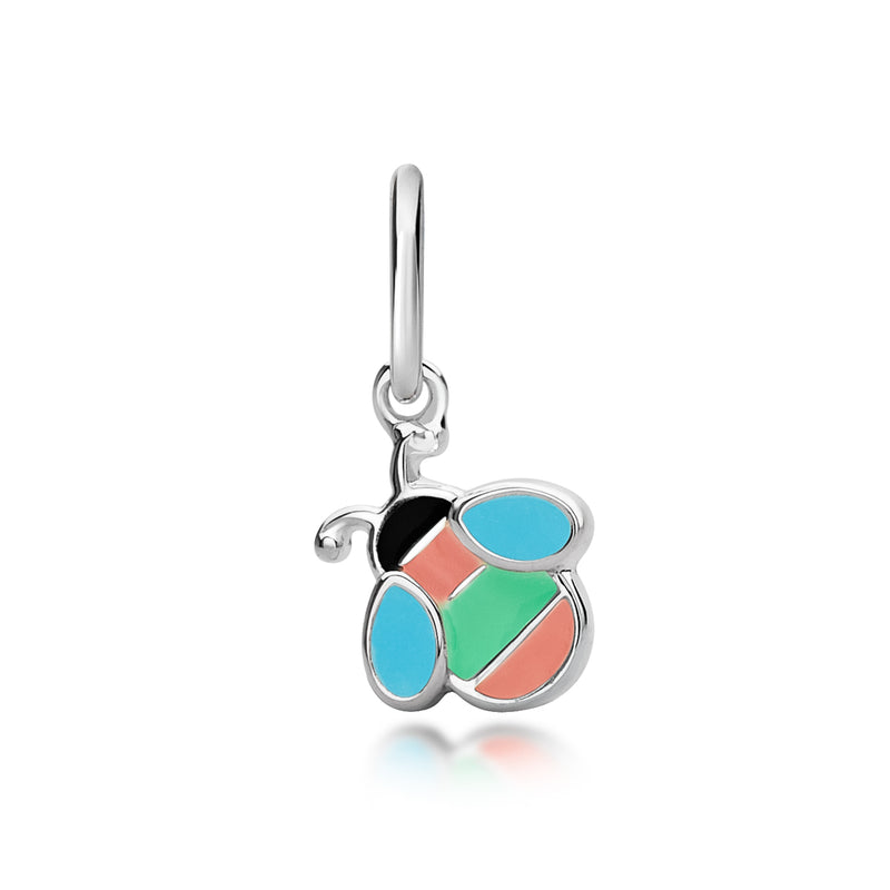 Children's Bee Pendant Sterling Silver