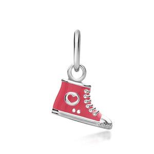 Children's High-Top Shoe Pendant - Pink Pendant