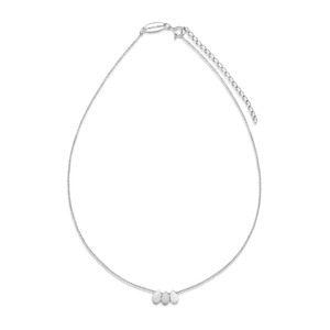 Three Floating Drops Necklace - Sterling Silver
