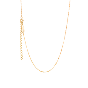 Gold Children's Necklace - Flower Pendant