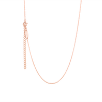 Rose Gold Children's Adjustable Necklace & Pendant