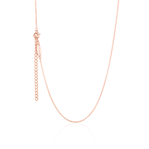 Children's Rose Gold adjustable teddy necklace