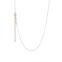 Sterling silver children's necklace - Bunny pendant