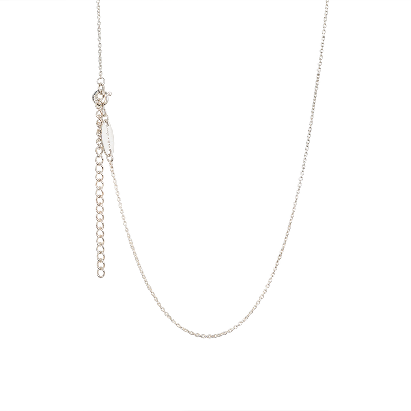 Sterling silver children's necklace - Bunny pendant
