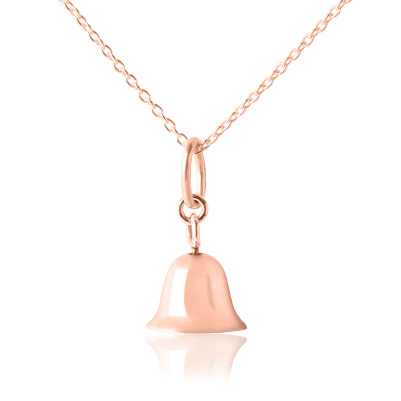 Twinkle Bell Pendant - Rose Gold